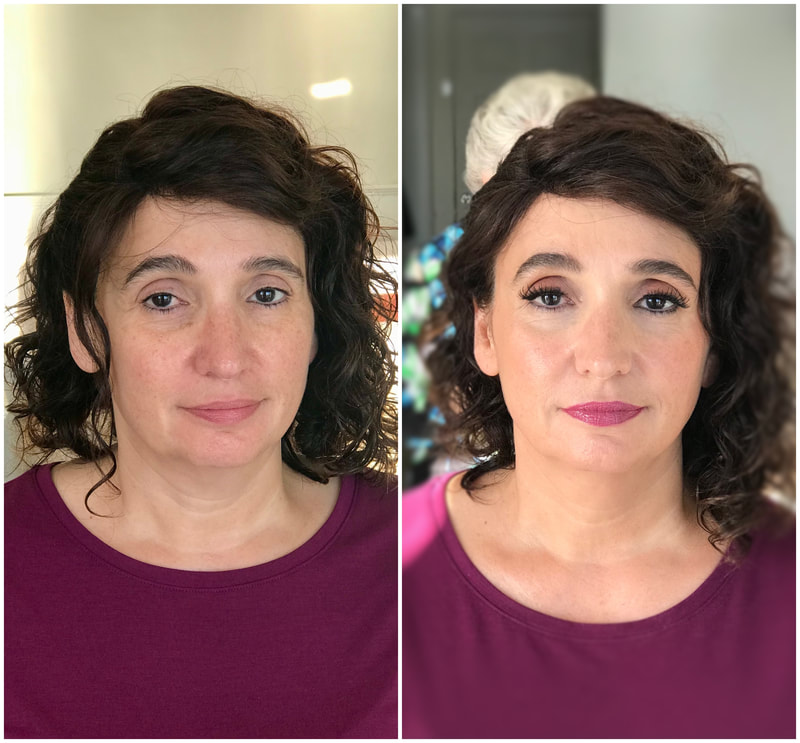 soft glam makeup for mature woman