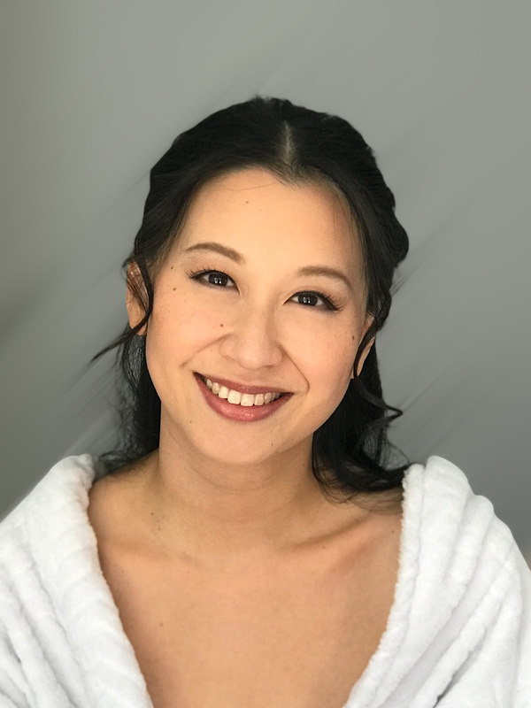 Asian bridal makeup artist for on location makeup application